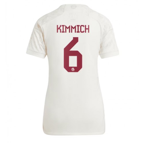 Bayern Munich Joshua Kimmich #6 Tredjedrakt Kvinner 2023-24 Kortermet Bayern Munich Joshua Kimmich #6 Tredjedrakt Kvinner 2023-24 Kortermet